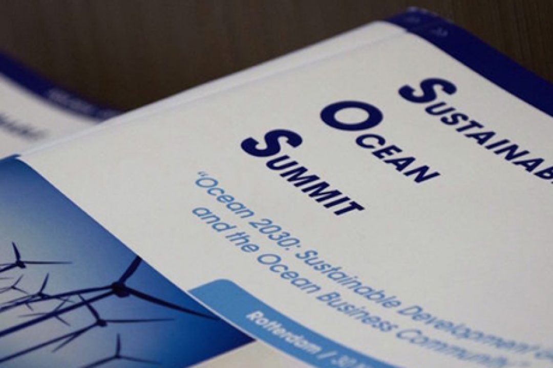 Il 6° “Sustainable Ocean Summit” (SOS 2018) si terrà ad Hong Kong dal 14 al 16 novembre 2018.