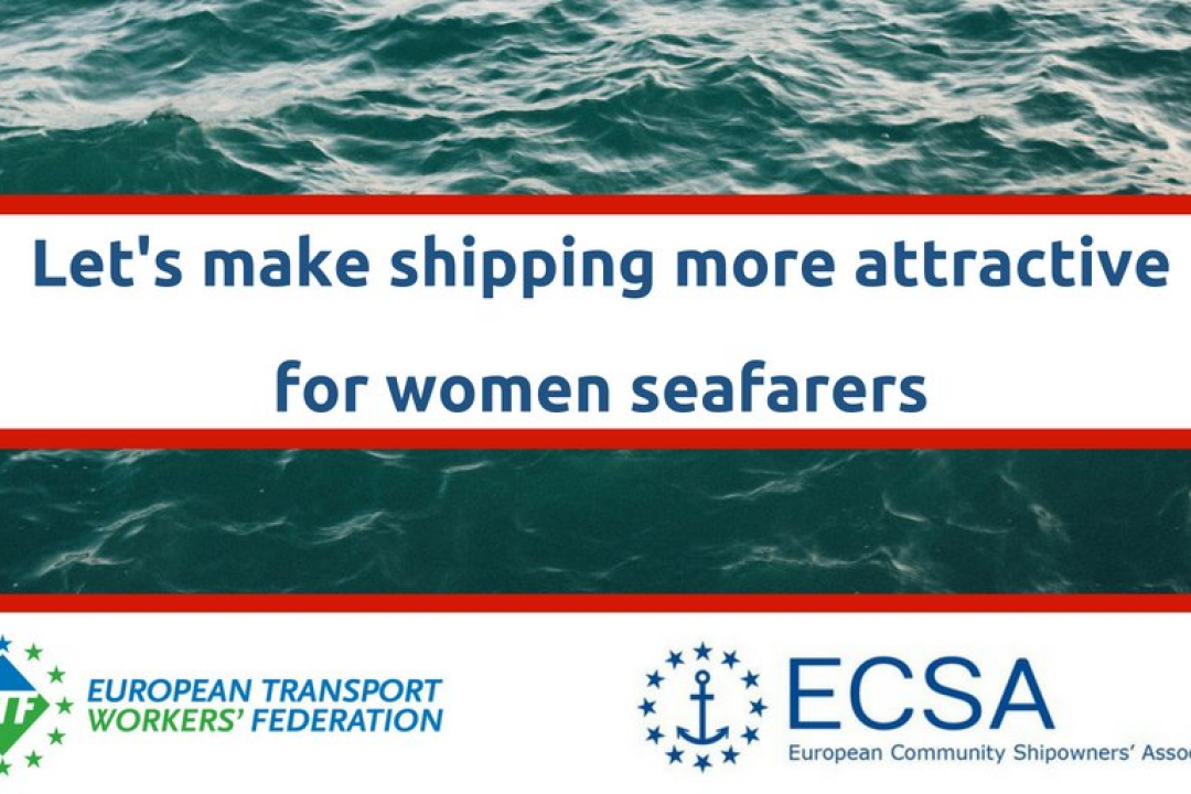 Dichiarazione ETF-ECSA per il miglioramento della partecipazione delle donne nello shipping.