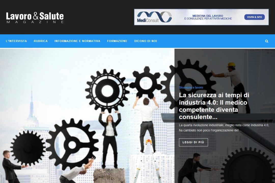 Medicina del Lavoro. E’ online magazinelavorosalute.it