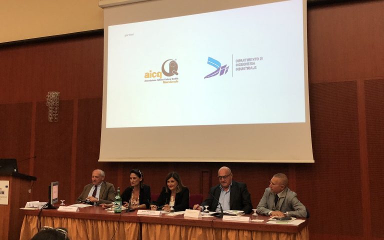 Assarmatori together with the Hon. Salvatore Lauro attend the 7th Mediterranean Exhibition of Shared Social Responsibility