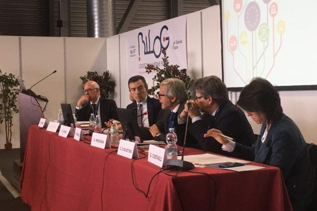 Assarmatori al tavolo del Forum BiLog di La Spezia