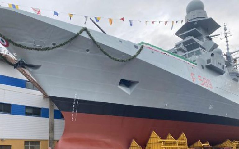 Assarmatori attends the launching ceremony of the “Emilio Bianchi” Frigate