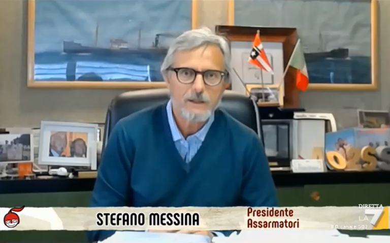 Covid-19 and economic emergency. The President of Assarmatori, Stefano Messina, at “Di Martedì” (LA7): “Maritime transport is among the sectors most affected”