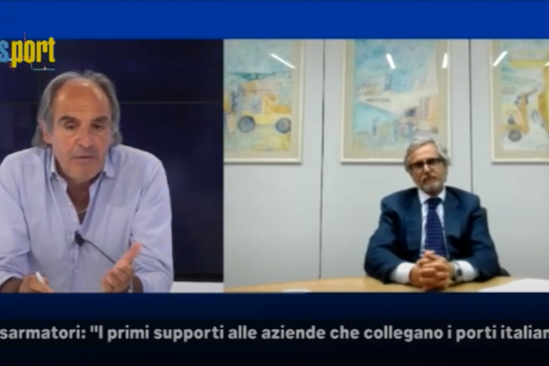 “I primi supporti alle aziende che collegano i porti italiani”. Il presidente di Assarmatori, Stefano Messina, interviene a “Transport”