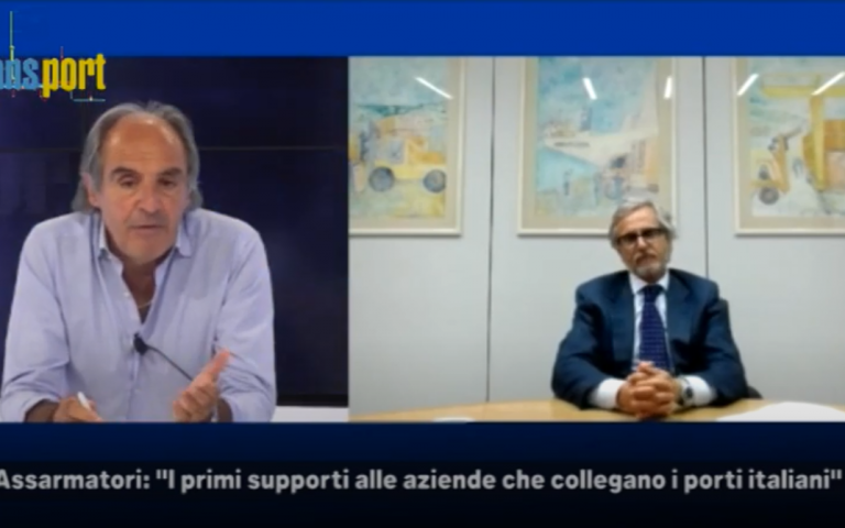 “The first supports for companies that connect Italian ports”. The president of Assarmatori, Stefano Messina, speaks at “Transport”