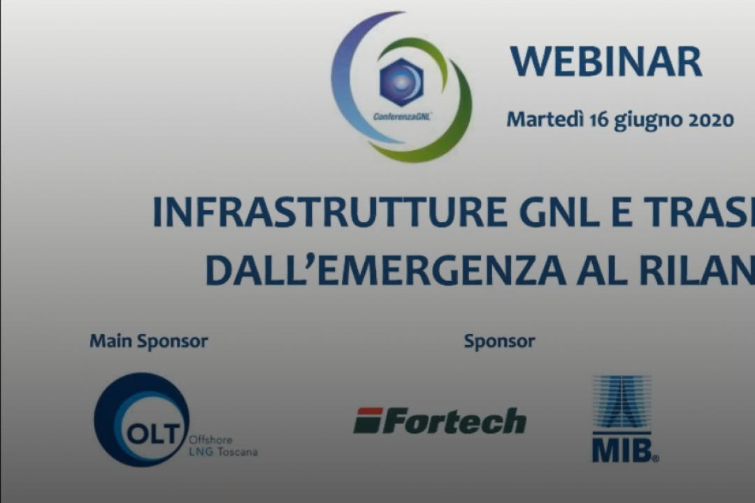 “Infrastrutture GNL e trasporti: dall’emergenza al rilancio”, Assarmatori partecipa al webinar tematico