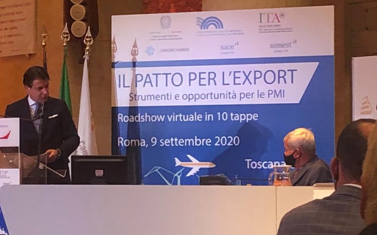 Assarmatori took part in the Roadshow “Patto per l’Export – Strumenti e opportunità per le PMI”.