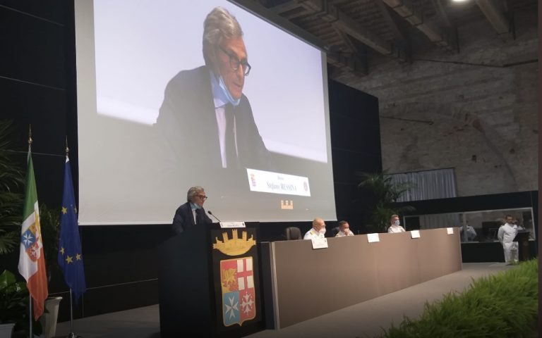Assarmatori in Venice with President Messina for the Opening Ceremony of the Maritime Military Studies Institute’s Academic year 2020/21