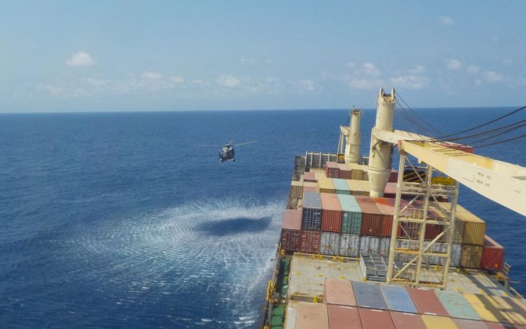 Italian Navy anti-pirates protocol tested on an MSC ship