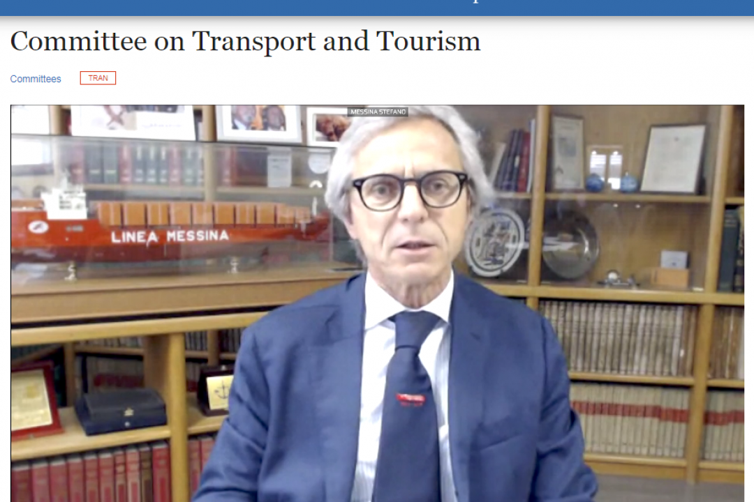 Potenziamento dei carburanti alternativi. Il presidente Messina ai lavori della Commissione Trasporti e Turismo del Parlamento Europeo