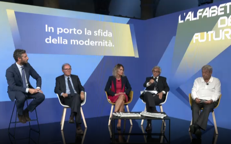 Innovation, shipping growth and the future of the Port of Genoa at the heart of the “L’Alfabeto del futuro” debate