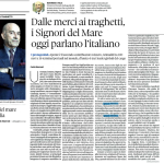 I nuovi Signori del mare vengono dall’Italia. L’articolo de “Il Sole24Ore”