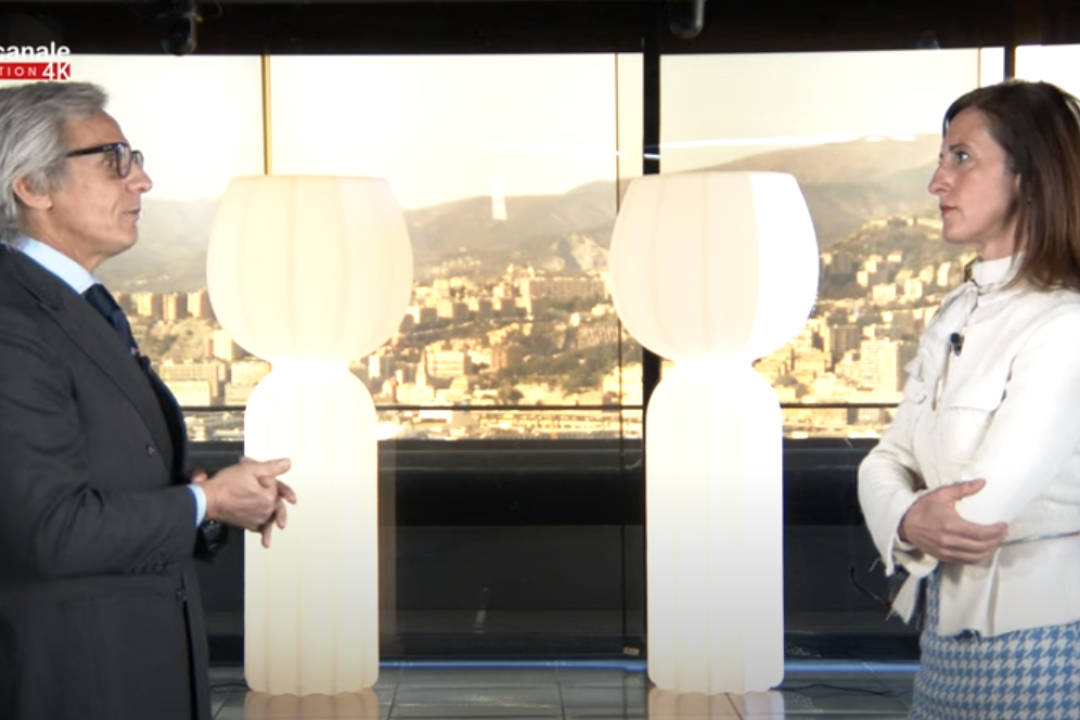 Stefano Messina, President of Assarmatori interviewed by Primocanale about Genoese ports