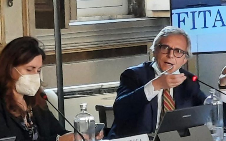 Russia-Ukraine conflict and expensive fuel. Stefano Messina (President of Assarmatori) speaks at the “Shipping 4.0: RoMare” event
