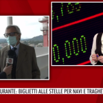 Caro carburante: biglietti alle stelle per navi e traghetti. Il presidente di Assarmatori, Stefano Messina, ai microfoni di Agorà (Rai3)