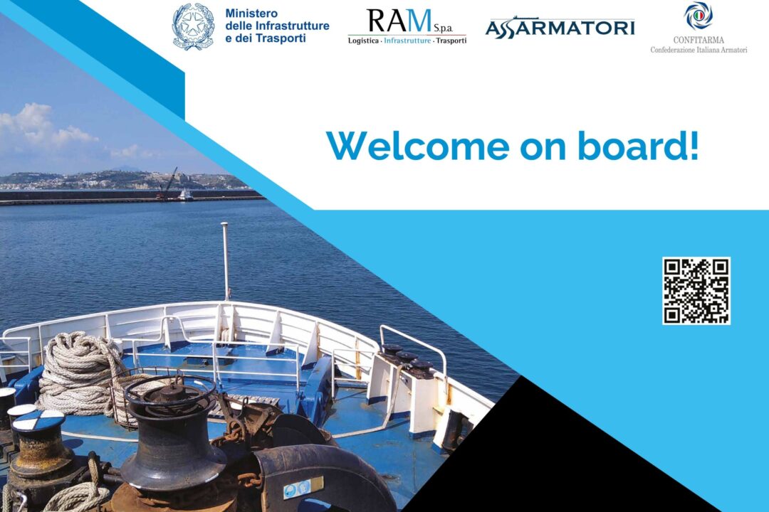 Welcome on board! Al via la campagna di promozione per avvicinare i giovani alle carriere marittime