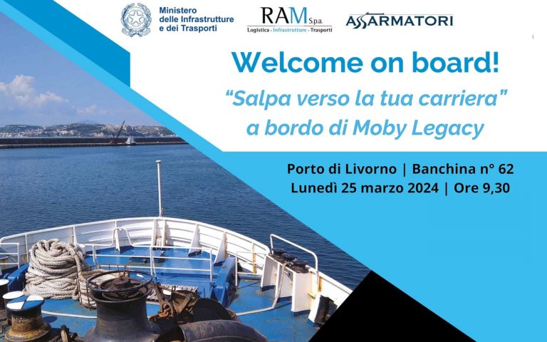 Assarmatori organizes “Navigate towards your career” in Livorno. A concrete response to the staff shortage