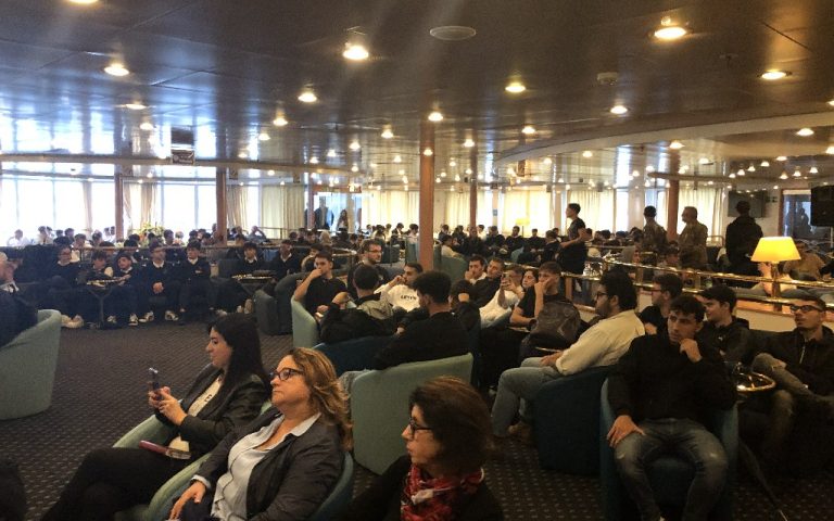 Another milestone reached for the Assarmatori Career Days. Over 400 participants at the event held in Naples aboard the M/N Rubattino