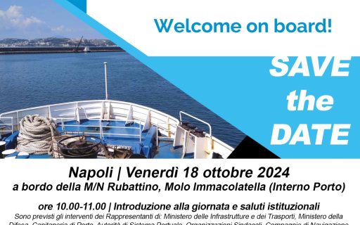 I Career Day di Assarmatori tornano in Campania. Appuntamento venerdì 18 ottobre a Napoli a bordo della M/N Rubattino