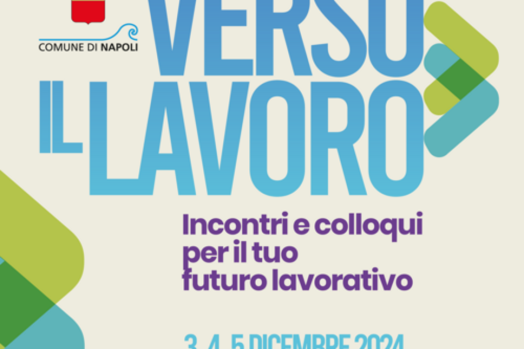 Assarmatori participates in the “Verso il Lavoro” event organized by the Municipality of Naples